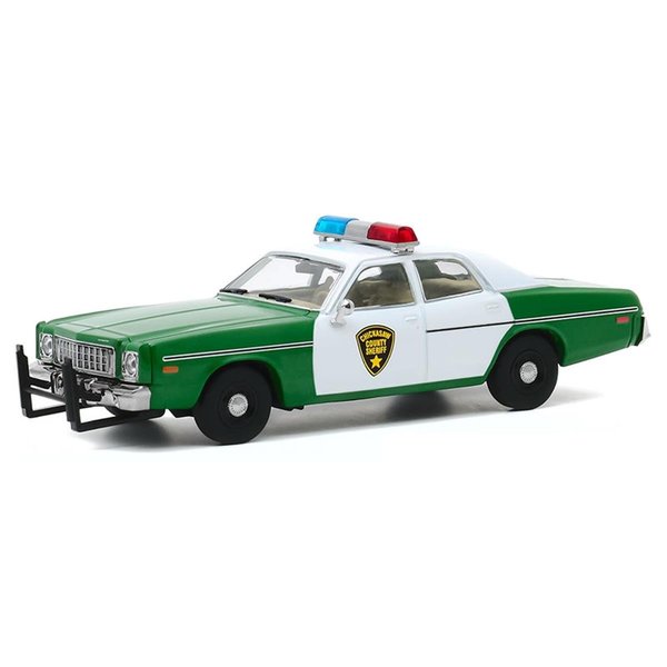 Greenlight Chickasaw County Sheriff Model Car for 1975 Plymouth Fury GRE86595